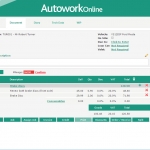 MAM Software Autowork Online Garage management software job groupings feature