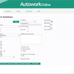 MAM Software Autowork Online Garage management software parts database