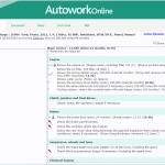 MAM Software Autowork Online Garage management software supplier service schedule database