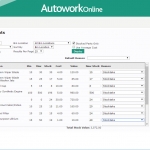 MAM Software Autowork Online Garage management software stock taking