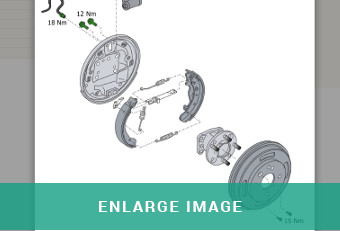MAM Software Autowork Online Garage management software technical drawing brake drum