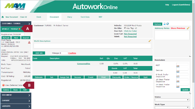 CustomerDefered