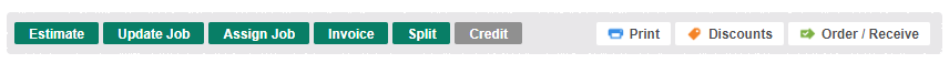 Autowork Online Action Button Bar