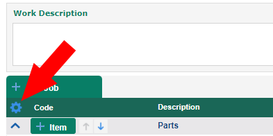 Autowork Online Columnn Options