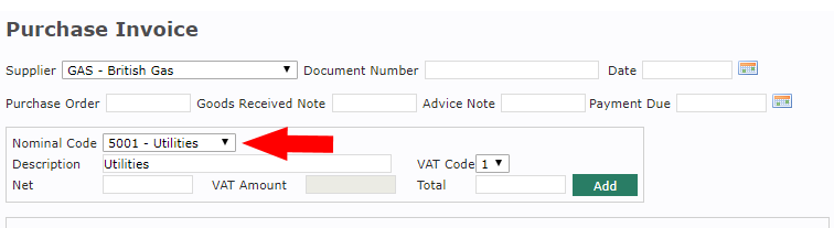 Supplier nom code Supplier nom code