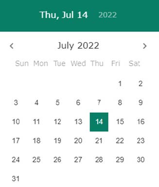 Date Selector v191