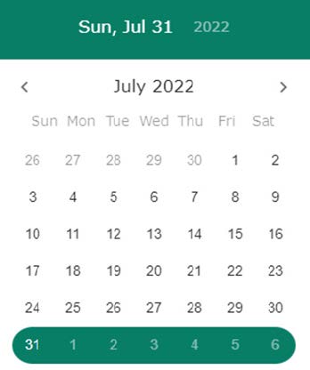 Date Selector v191