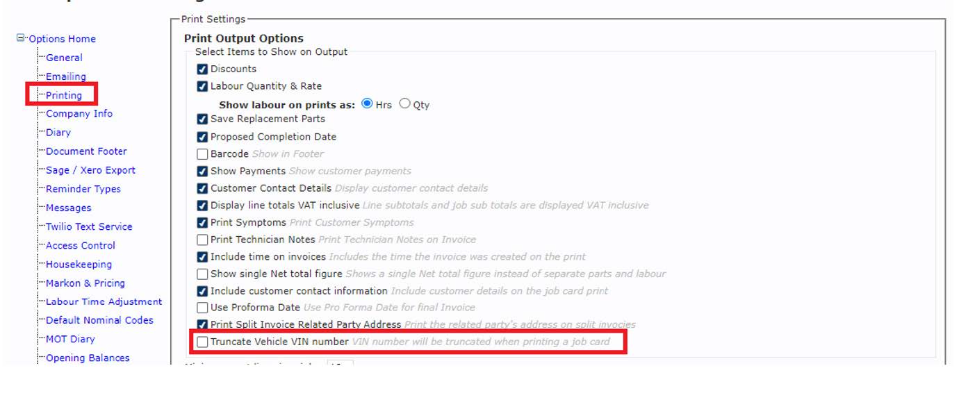 Autowork Release 194 Truncate VIN numbers